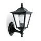 Black Wall Light E27 60W IP44 320mm Made in Italy Black Wall Light E27 60W IP44 320mm Made in Italy